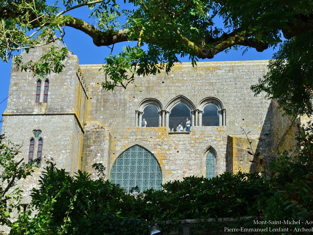 Visite de l'abbaye du Mont-Saint-Michel